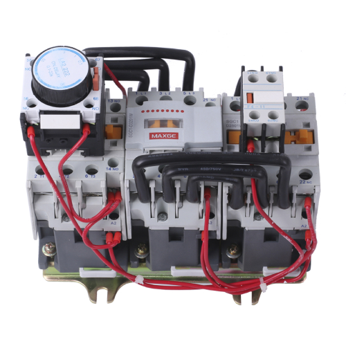 SGC3 Arrancadores estrella-triángulo para motores hasta 80kW a 400V categoría AC-3 (9 a 95A). Mando en corriente alterna